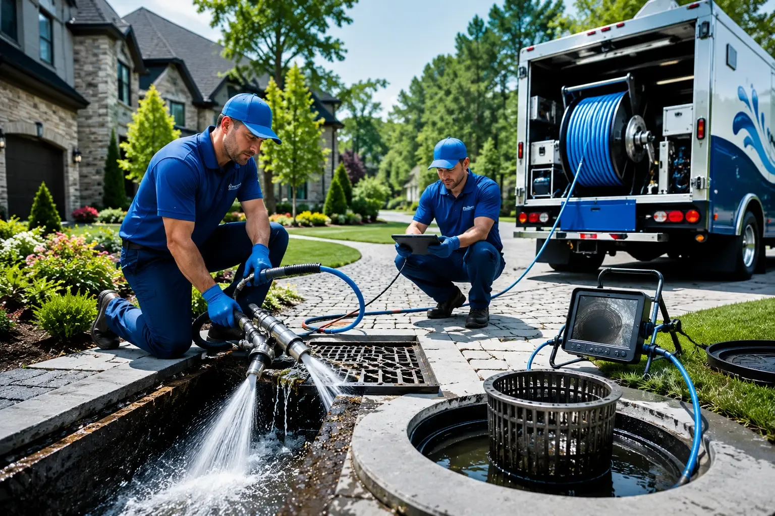 Local outdoor drain cleaning professionals in Orefield, PA
